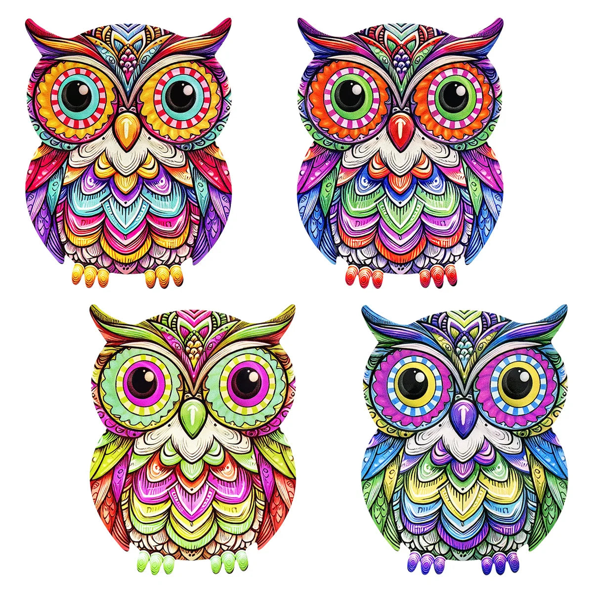 The Mandala Hoot Owl Decor Set