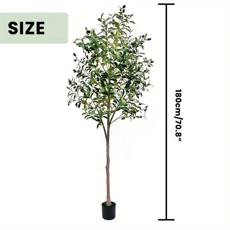 Artificial Olive Plant (120/180 cm) – Realistic Tree for Home, Office & Garden