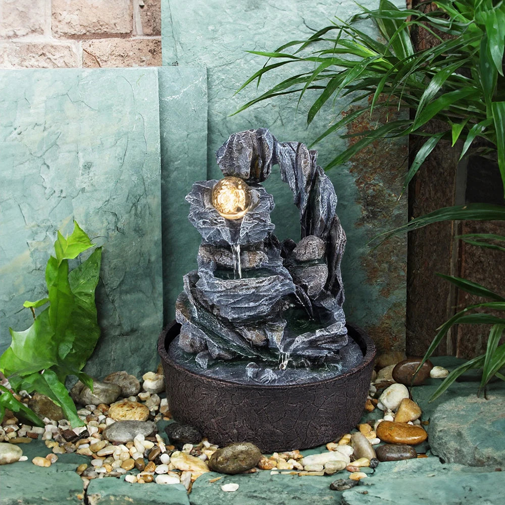 The Zen Flow Indoor Water Feature