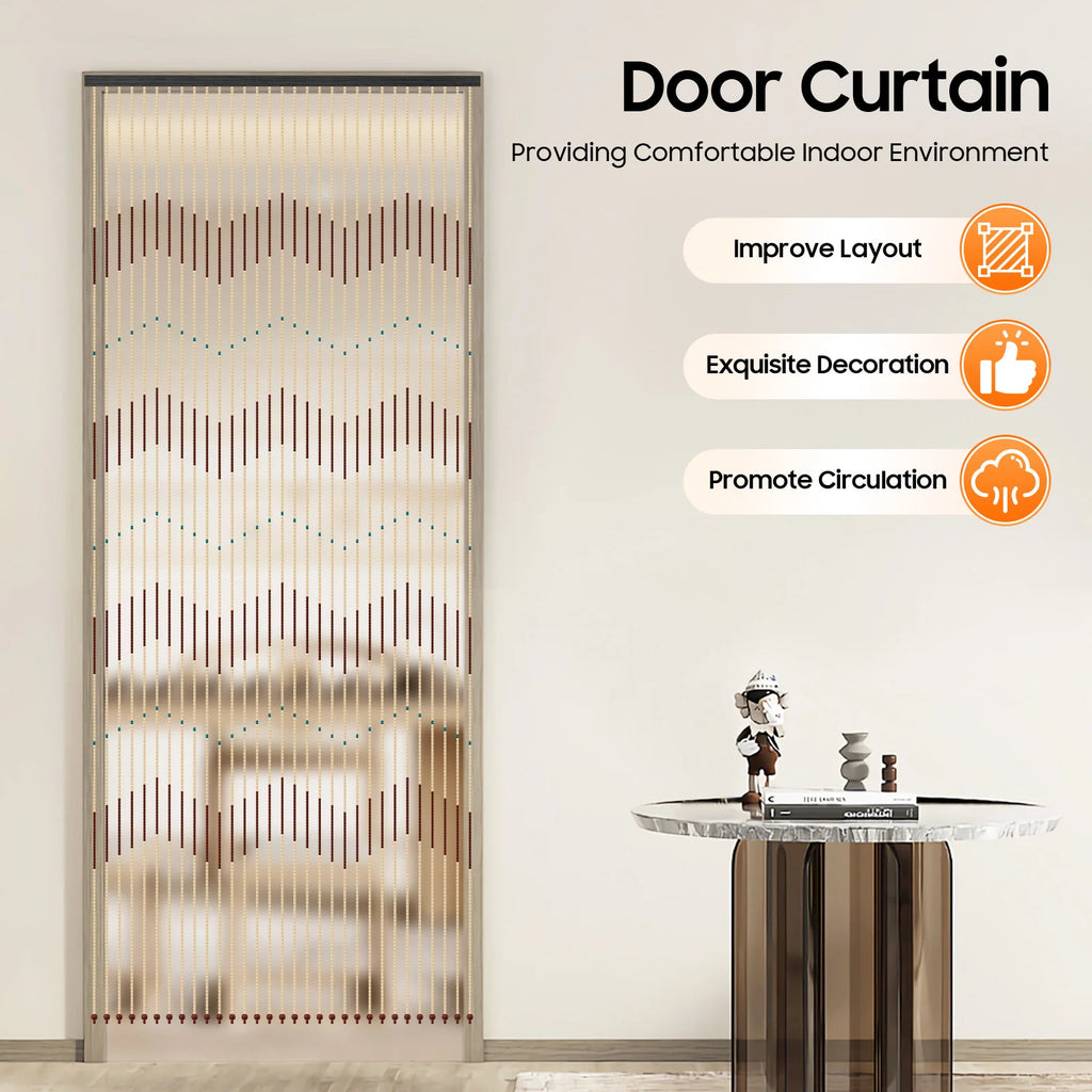 The Natural Flow Bamboo Doorway Curtain