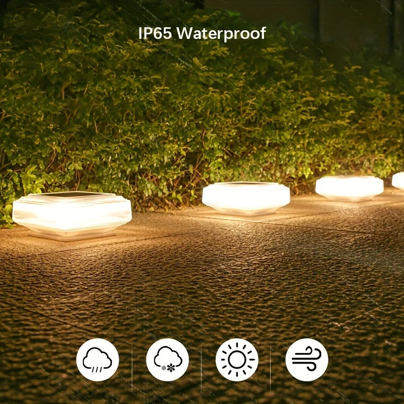 The Disk Bright Solar Pathway Lights