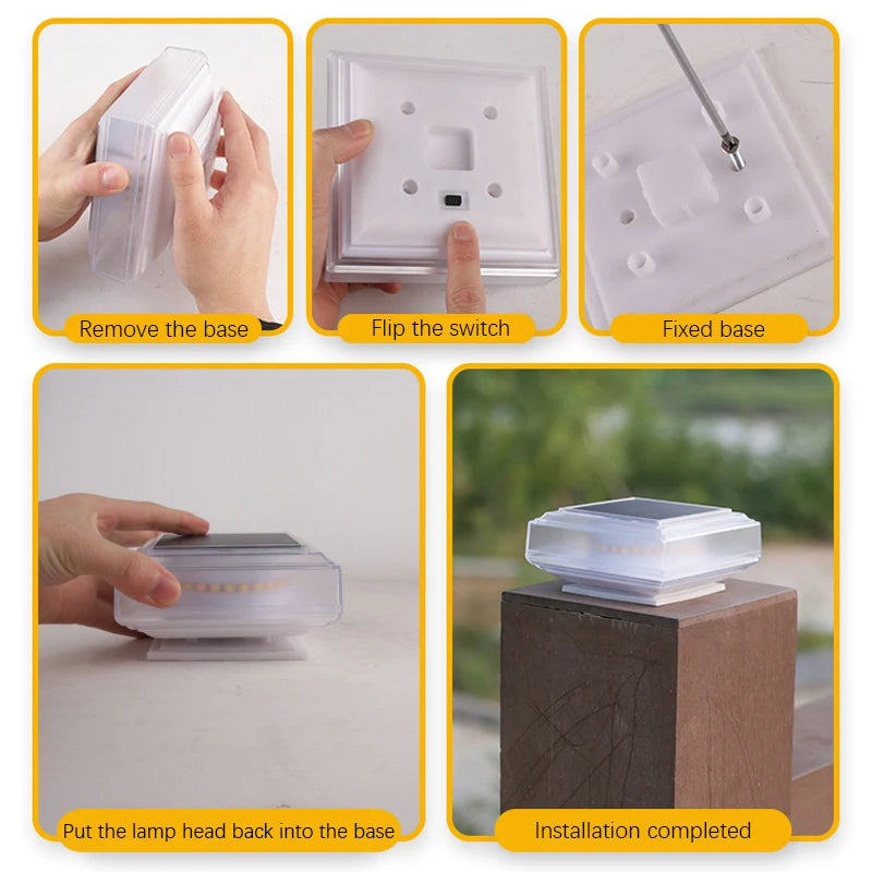 The Disk Bright Solar Pathway Lights