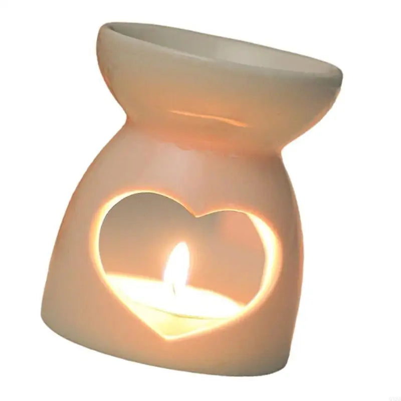 Elegant Ceramic Tealight Oil Burner & Aroma Diffuser