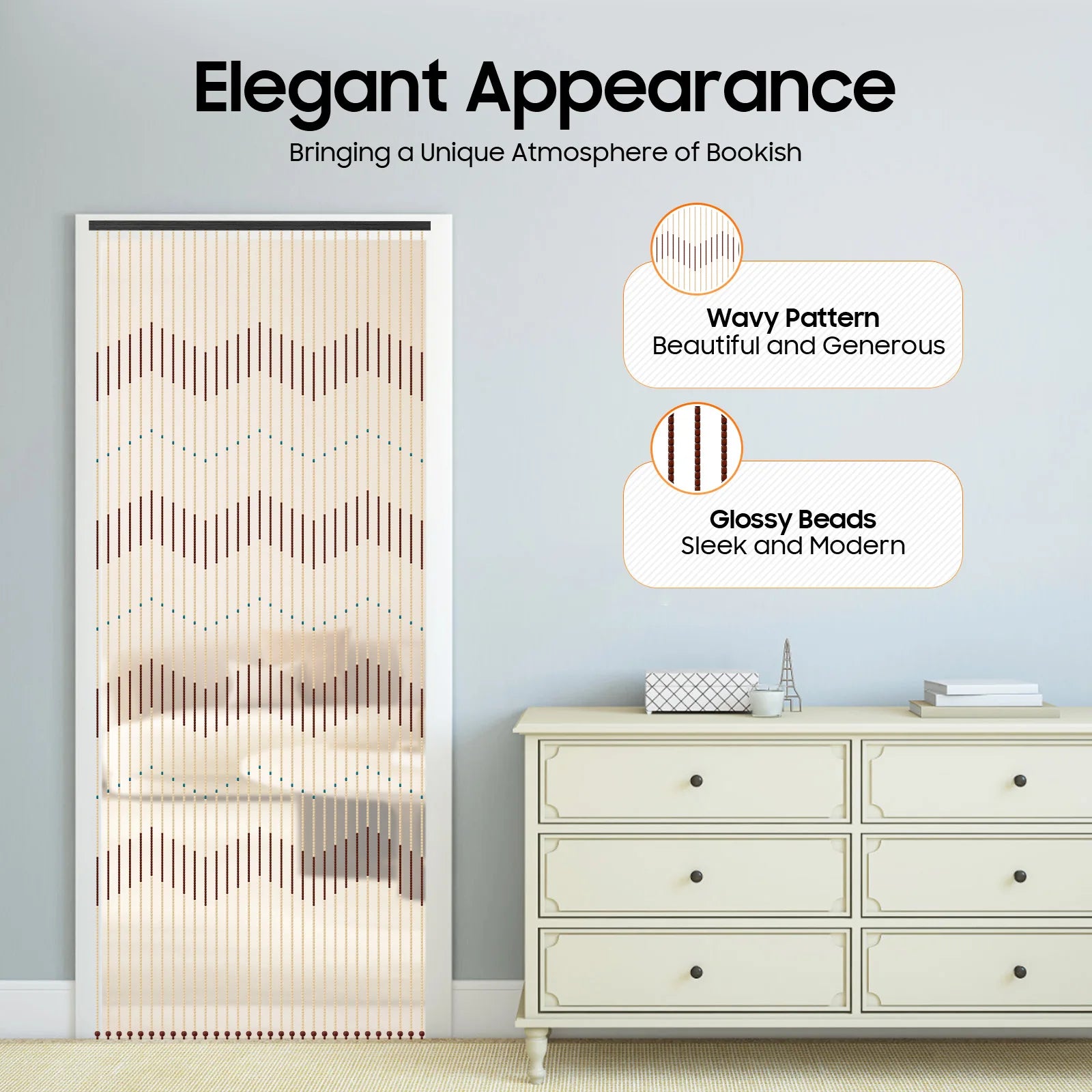 The Natural Flow Bamboo Doorway Curtain