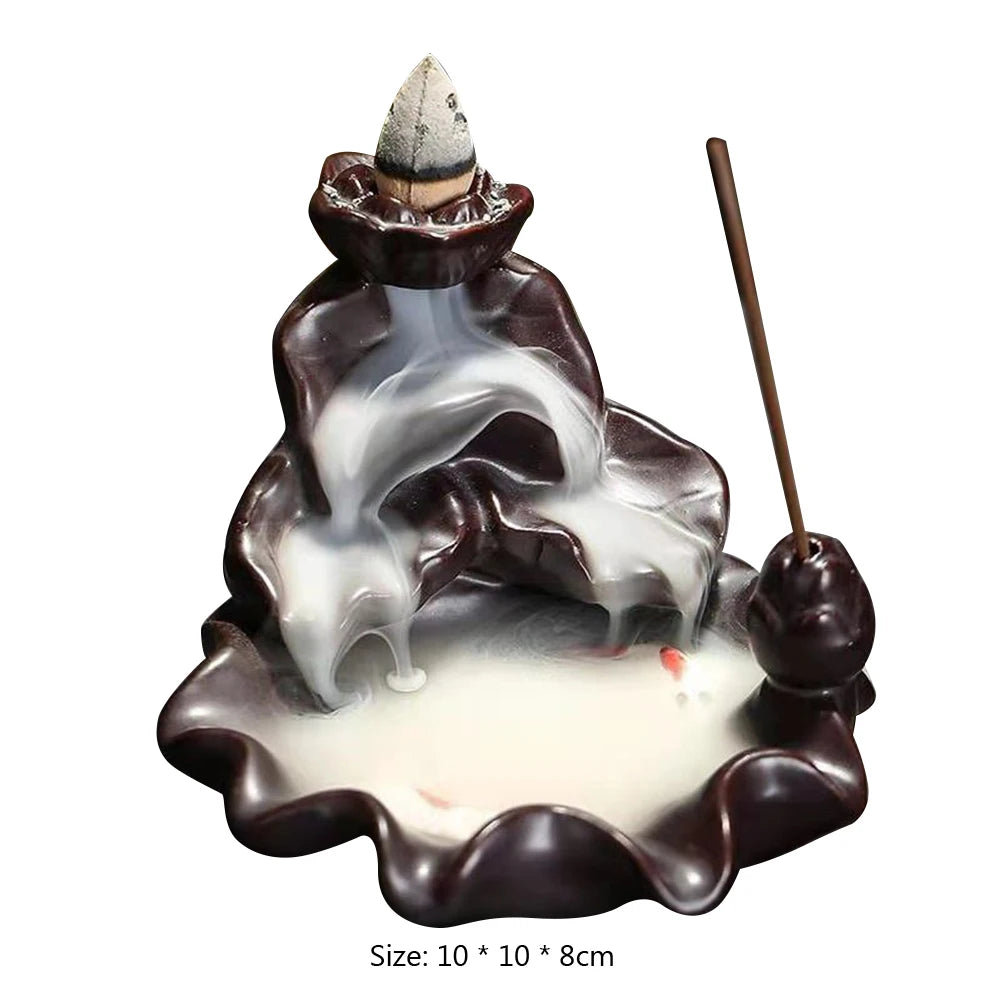 ZenFlow Backflow Incense Fountain