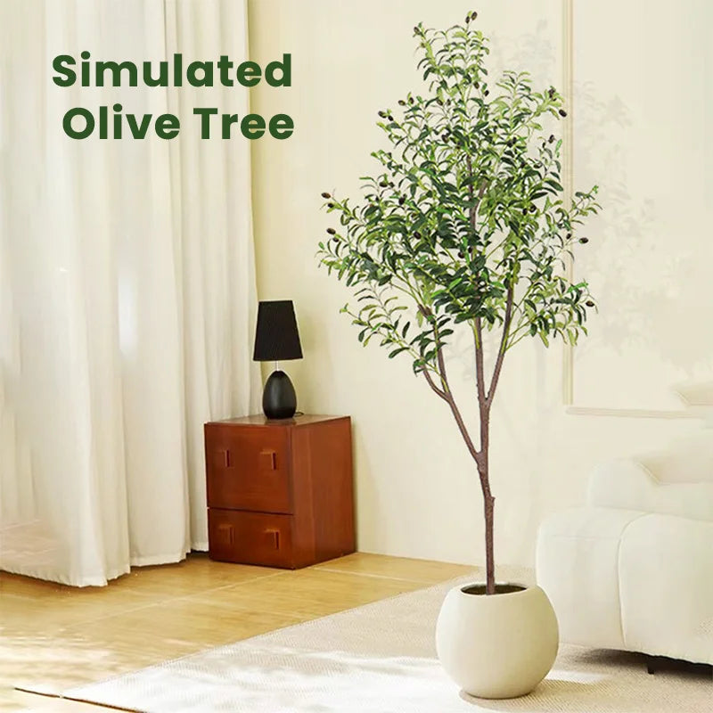 Artificial Olive Plant (120/180 cm) – Realistic Tree for Home, Office & Garden