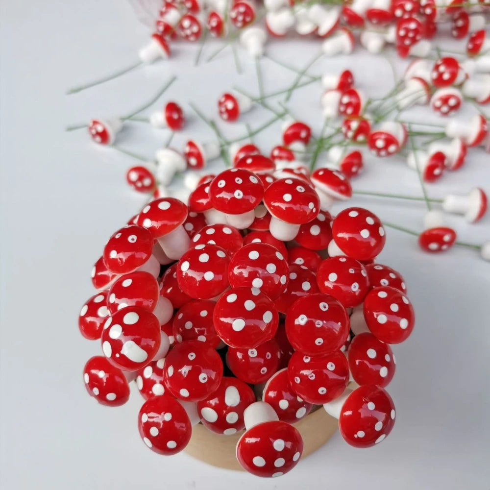 The Fairy Garden Miniature Mushroom Set