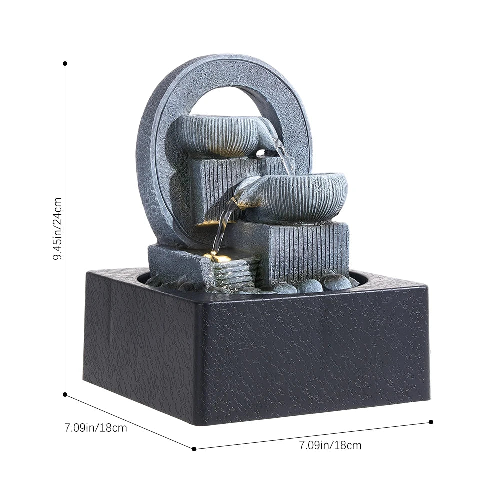 The Zen Flow Indoor Water Feature