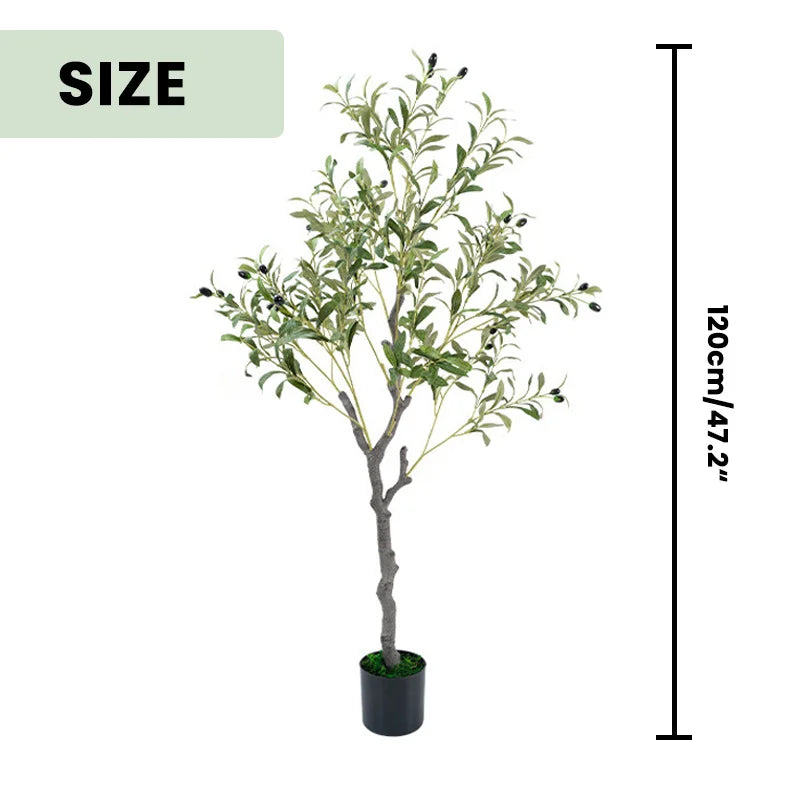 Artificial Olive Plant (120/180 cm) – Realistic Tree for Home, Office & Garden