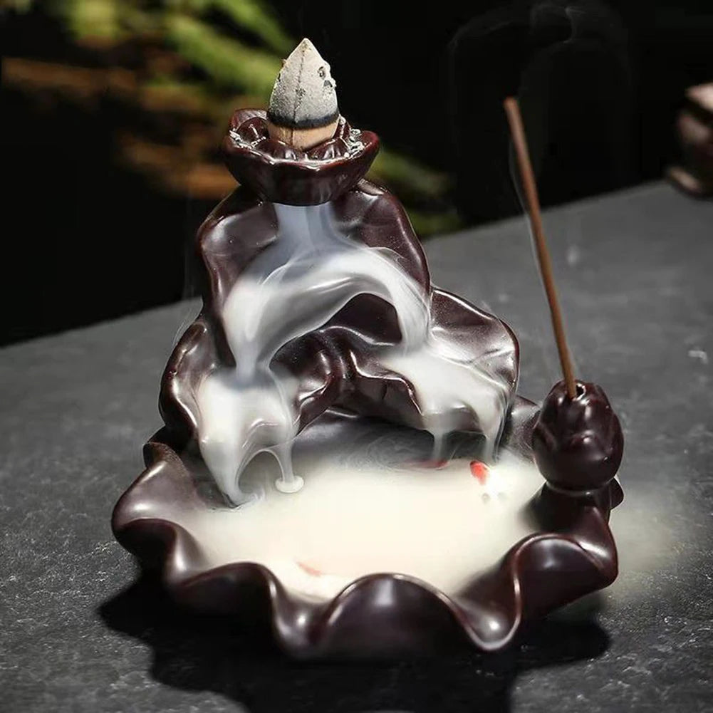 ZenFlow Backflow Incense Fountain