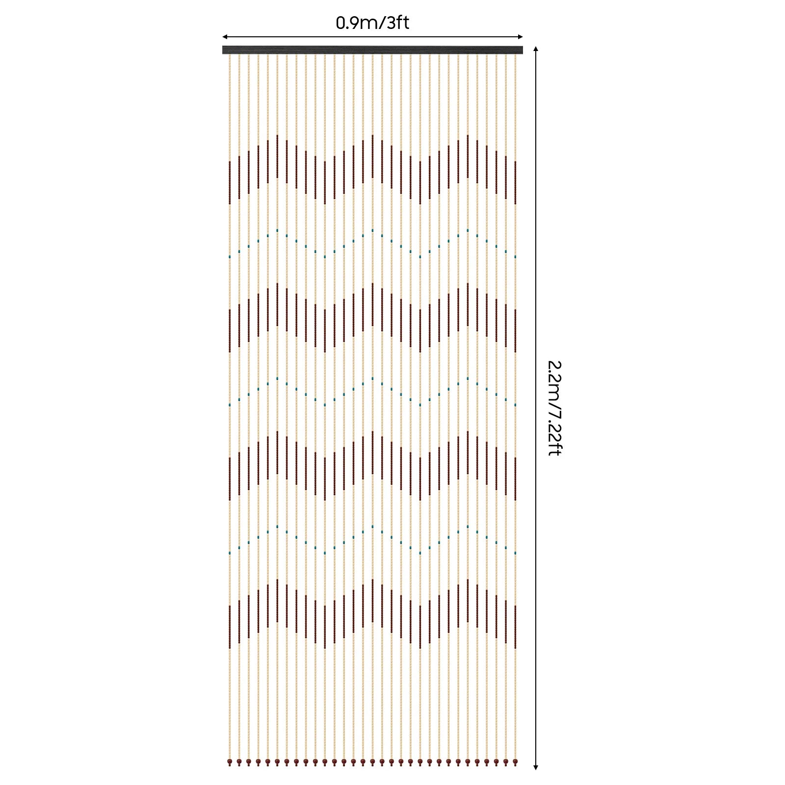The Natural Flow Bamboo Doorway Curtain