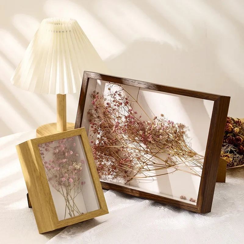 Bespoke 3D Shadow Box: Deep Display Frame for Botanical Art