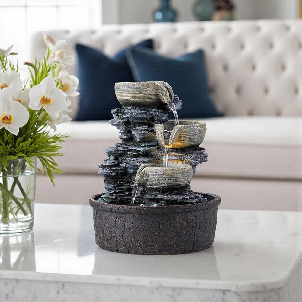 The Zen Flow Indoor Water Feature